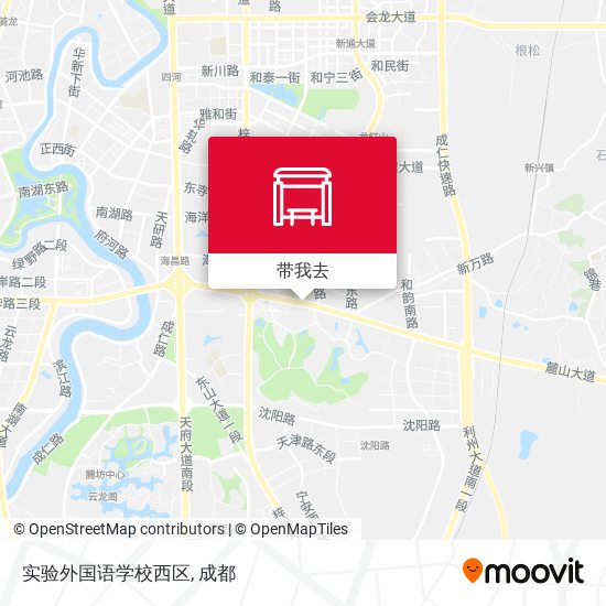 实验外国语学校西区地图