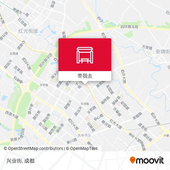 兴业街地图