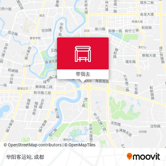 华阳客运站地图