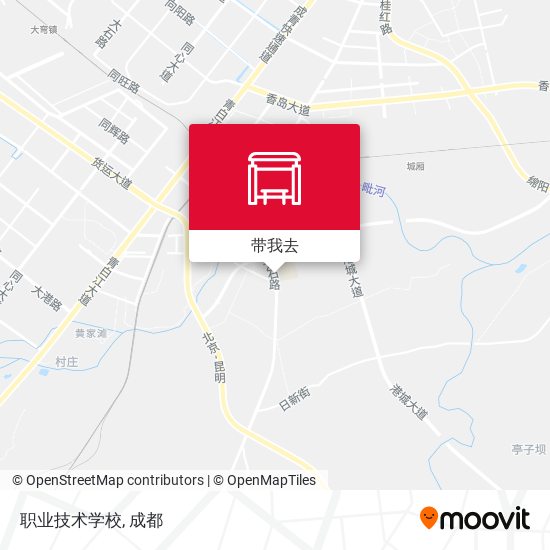 职业技术学校地图