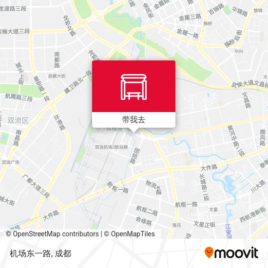 机场东一路地图