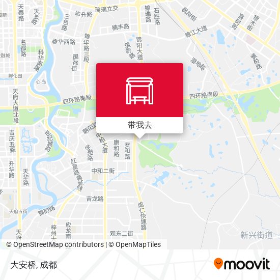 大安桥地图