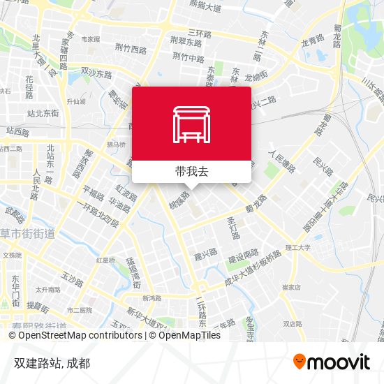 双建路站地图