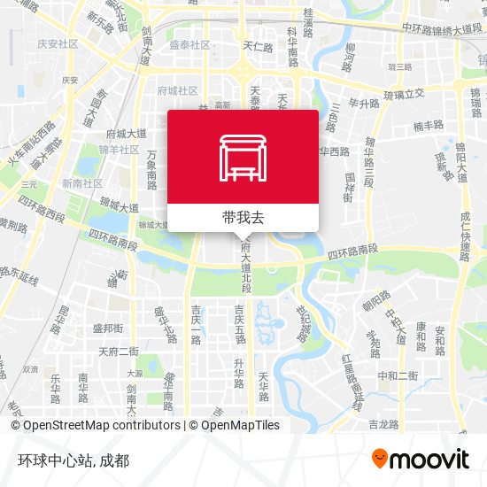 环球中心站地图