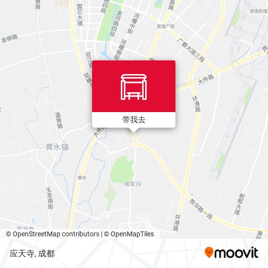 应天寺地图