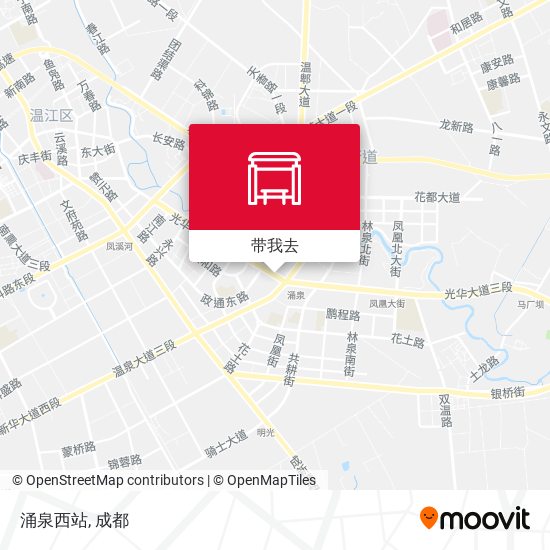 涌泉西站地图