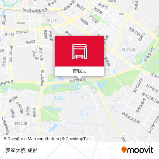 罗家大桥地图