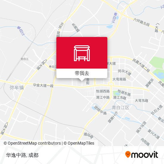 华逸中路地图