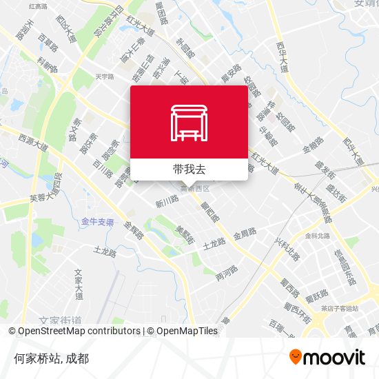 何家桥站地图