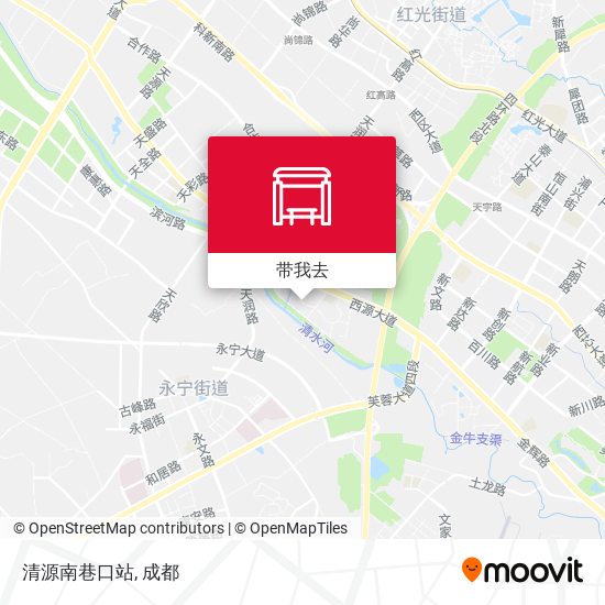 清源南巷口站地图