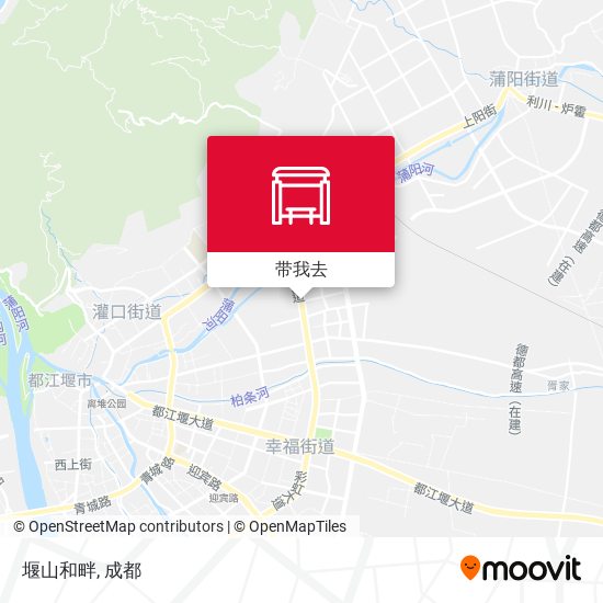 堰山和畔地图