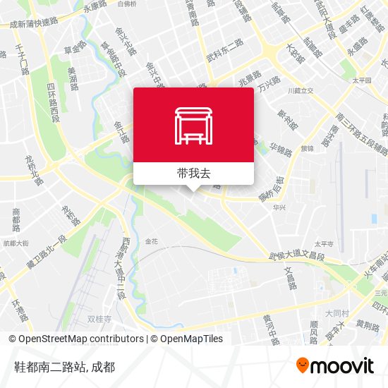 鞋都南二路站地图