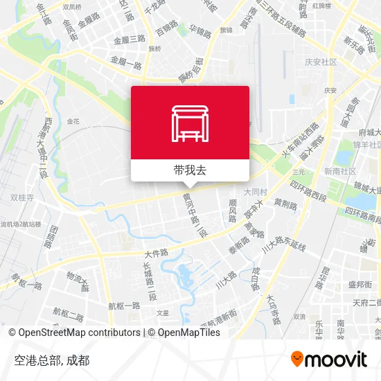 空港总部地图
