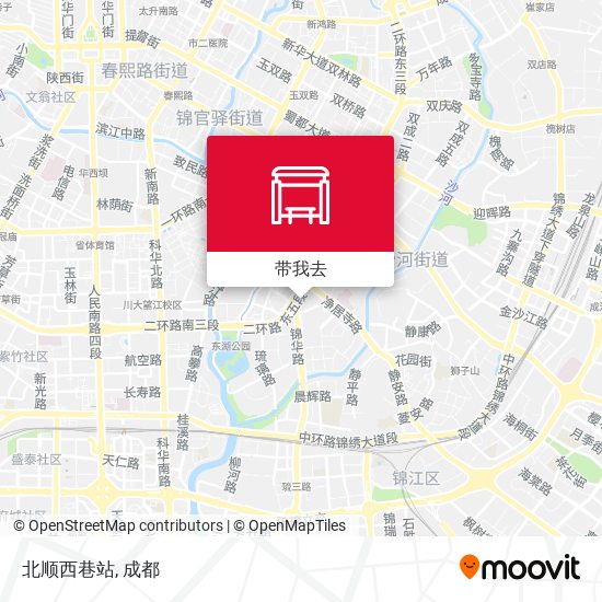 北顺西巷站地图
