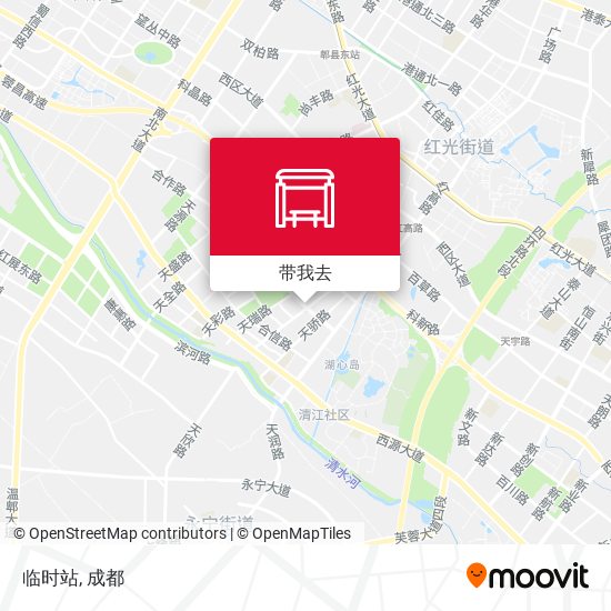 临时站地图