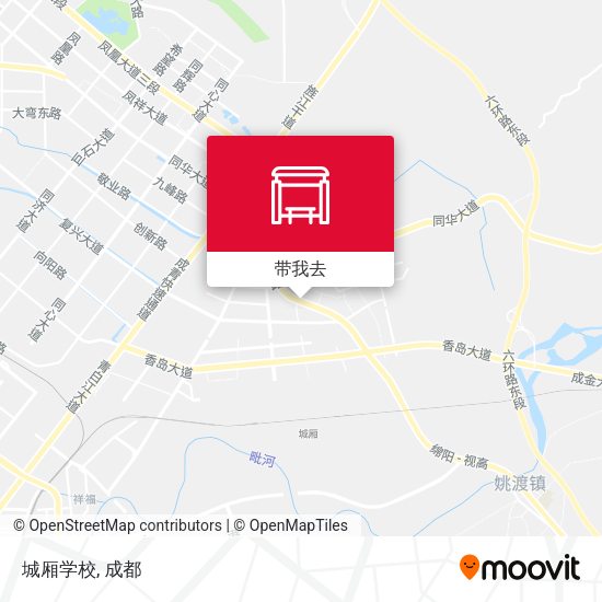 城厢学校地图