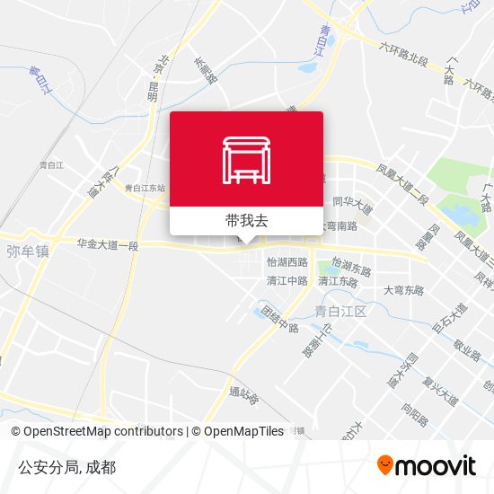 公安分局地图