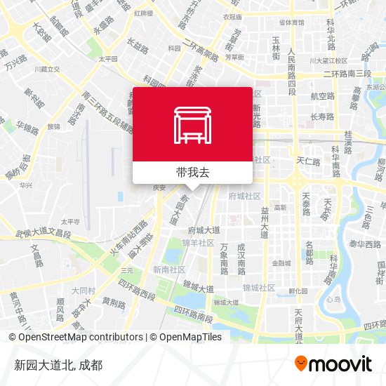 新园大道北地图