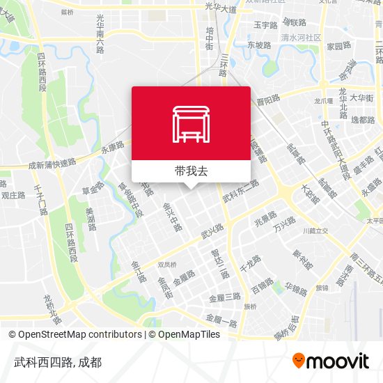 武科西四路地图