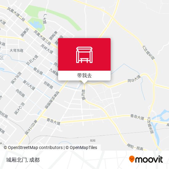 城厢北门地图