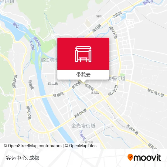客运中心地图