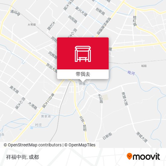 祥福中街地图