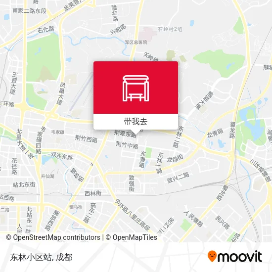 东林小区站地图