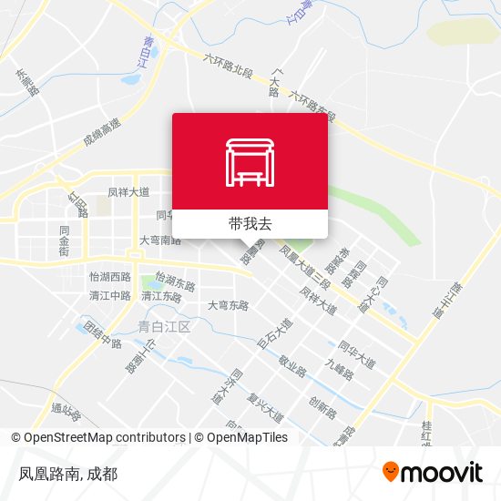 凤凰路南地图