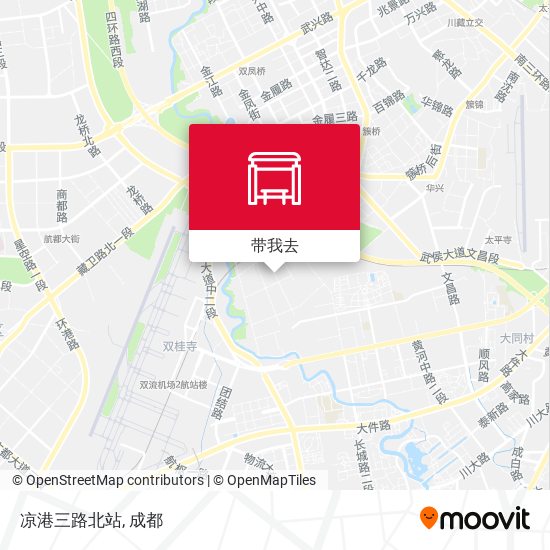 凉港三路北站地图