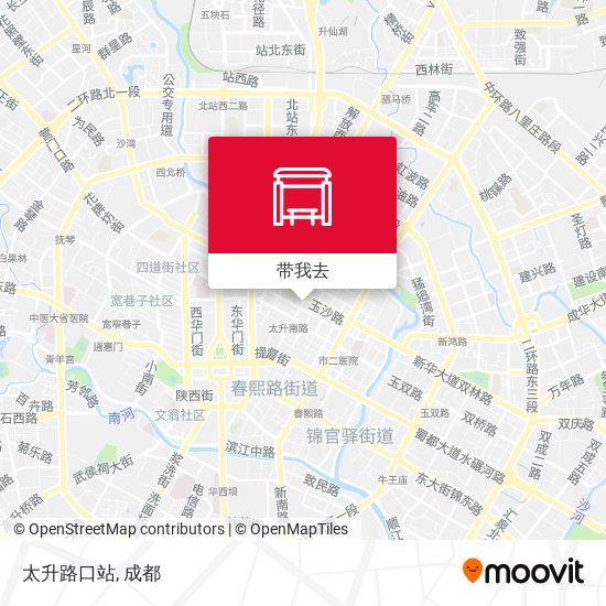 太升路口站地图