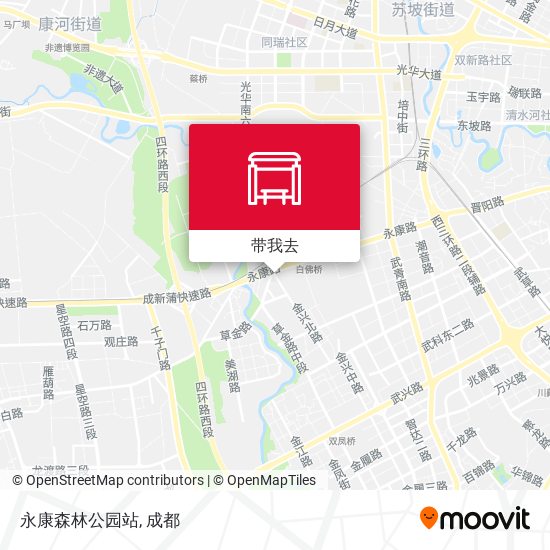 永康森林公园站地图