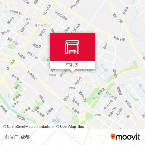红光门地图