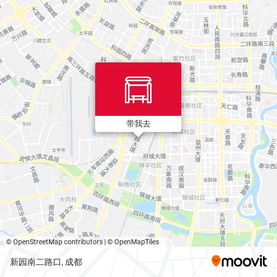 新园南二路口地图