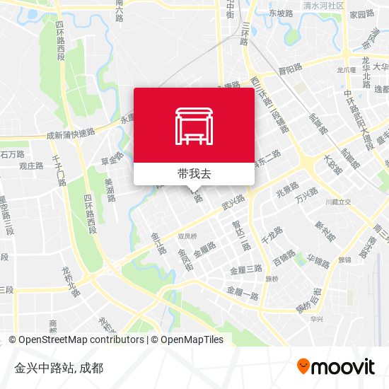 金兴中路站地图