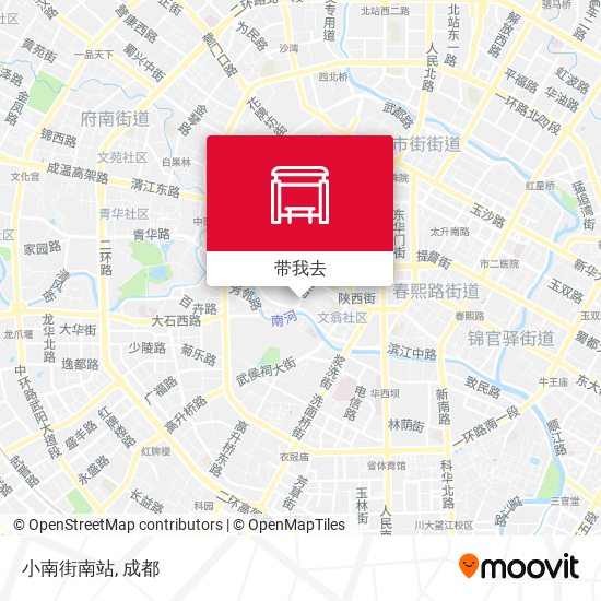 小南街南站地图