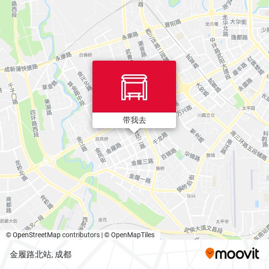 金履路北站地图
