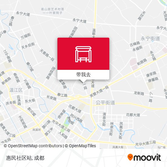 惠民社区站地图