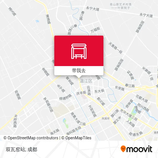 双瓦窑站地图