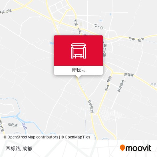 帝标路地图