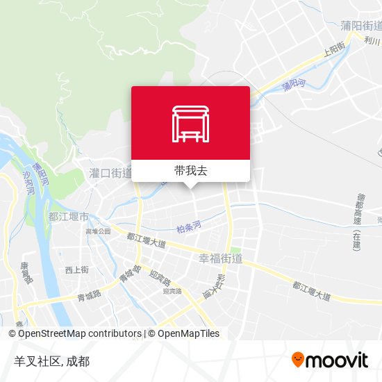 羊叉社区地图