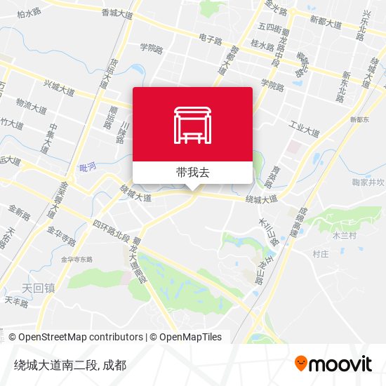 绕城大道南二段地图