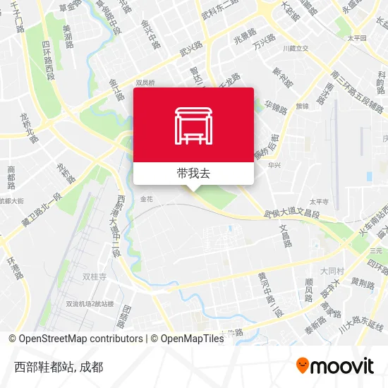 西部鞋都站地图