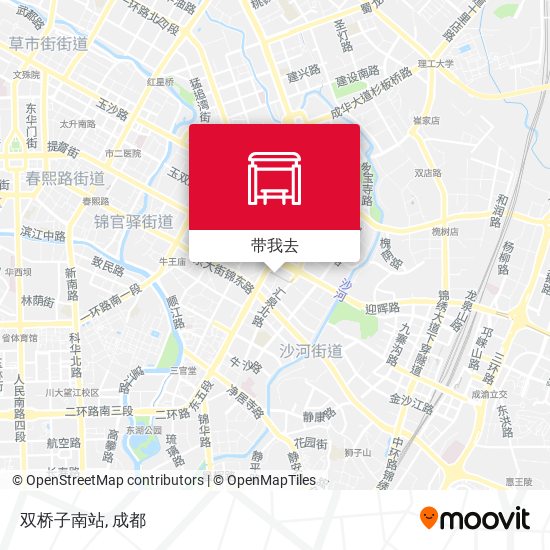 双桥子南站地图