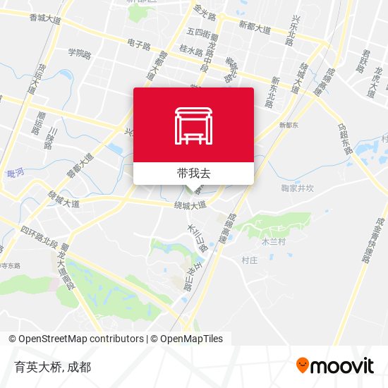育英大桥地图
