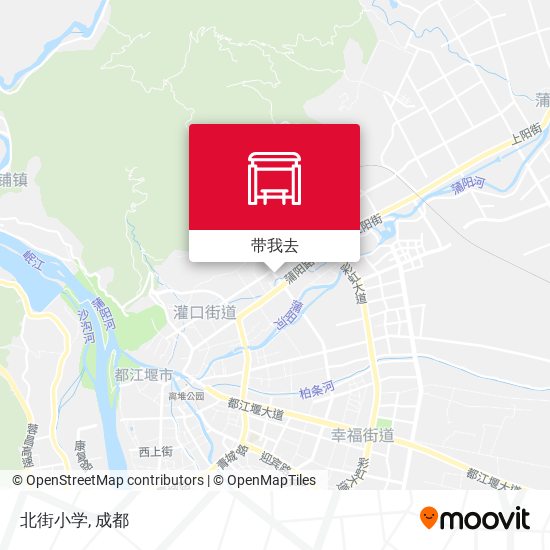 北街小学地图