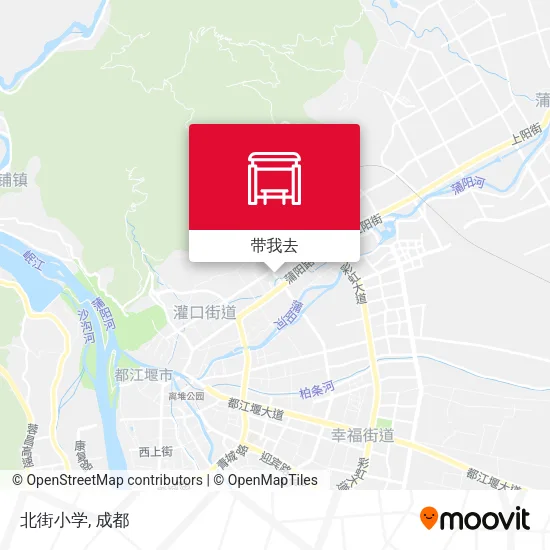 北街小学地图