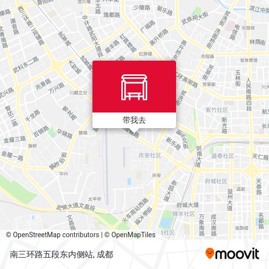 南三环路五段东内侧站地图
