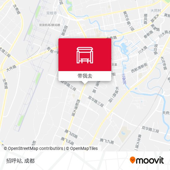 招呼站地图