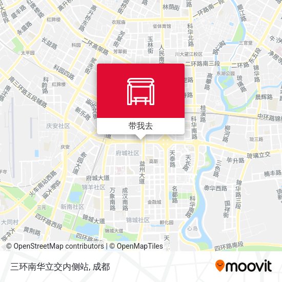 三环南华立交内侧站地图