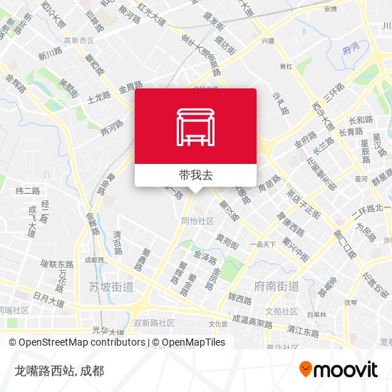 龙嘴路西站地图
